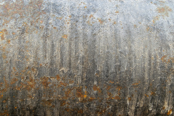 Texture with an unusual pattern of rusty iron