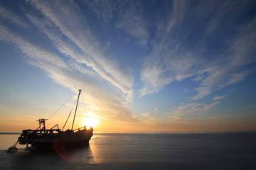 qinhuangdao coast in china