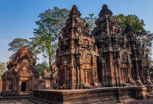 Banteay Srei Temple, Siem Reap, Cambodia
