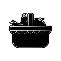 Fruit icon. Element of dia de muertos for mobile concept and web apps icon. Glyph, flat icon for website design and development, app development