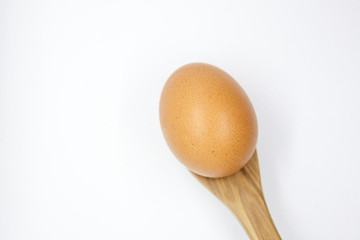 Easter eggs on a white background