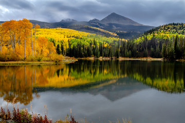 Autumn Color in San Juan and Rocky Mountains of Colorado