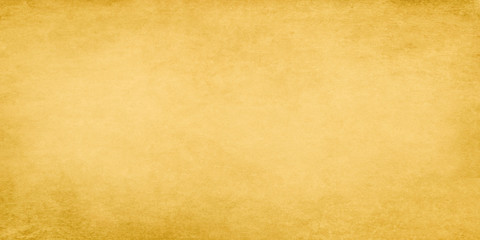 Gold wide grunge vintage paper.
