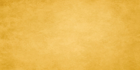 Gold wide grunge vintage paper.