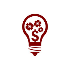 business, develop,setting, innovation, creative idea management maroon color  icon