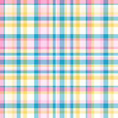 Colorful checkered pattern. Seamless abstract texture with many lines. Geometric colored wallpaper with stripes. Print for flyers, shirts and textiles. Doodle for design