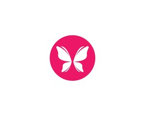 Butterfly logo vector icon