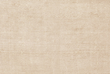 Fototapeta na wymiar Brown linen old fabric texture or background.