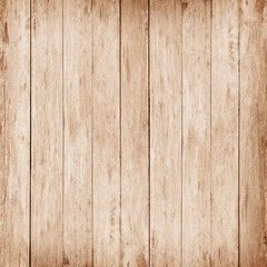 Brown wood wall plank texture or background