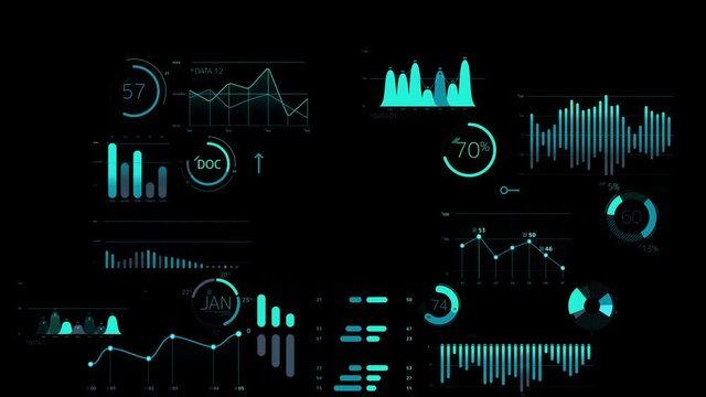 Overlay from corporate infographics