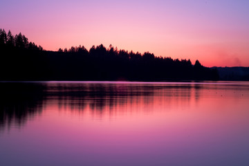 Beautiful Lake Sunset