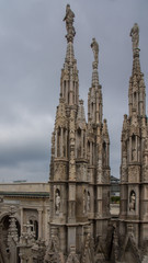 towers on milan dome