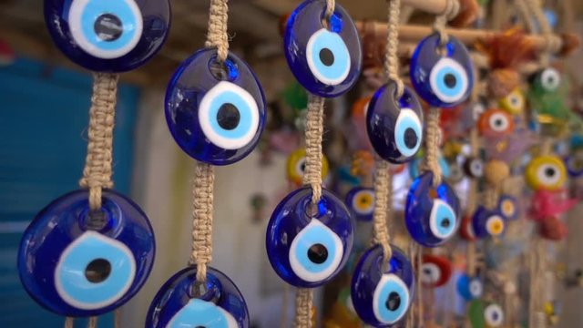 Colorful Evil Eye Bead Amulet 