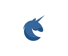 Fototapeta premium Unicorn logo