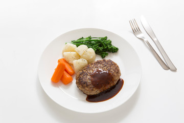 ハンバーグステーキ