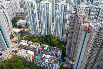 Obraz premium Hong Kong city