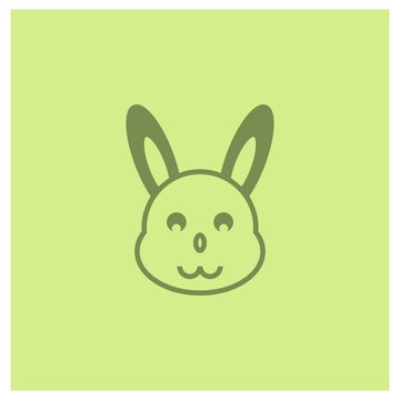 bunny icon vector. EPS 10