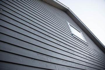Siding of a house