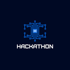 Hackathon Logo Vector
