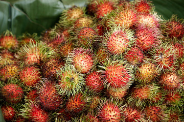 RAMBUTAN SOLD IN ASIAN MARKET
