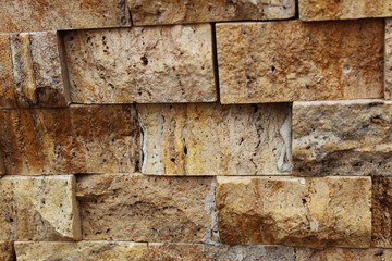 Ancient bricks wall.
