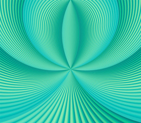 Abstract 3d effect wavy lines perspective background.