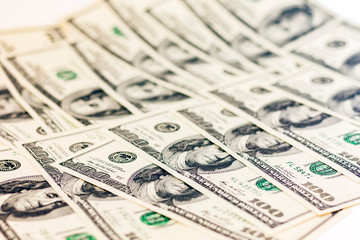 Money dollars background .