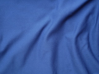 Plakat old blue silk fabric background