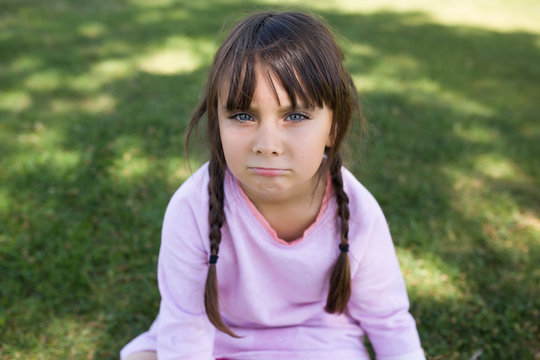 Thoughtful girl