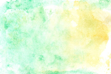 Watercolor hand painted abstract element for design.
