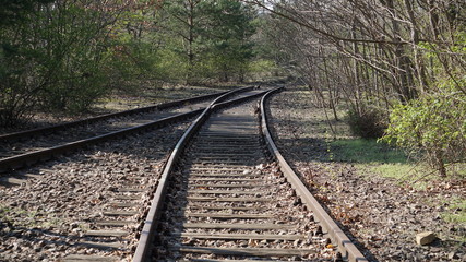 Obraz premium Schiene.