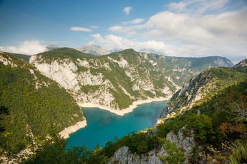Piva lake, Montenegro