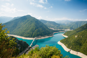Piva lake, Montenegro
