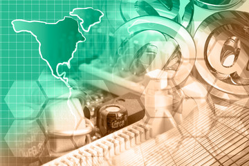 Electronic device and map