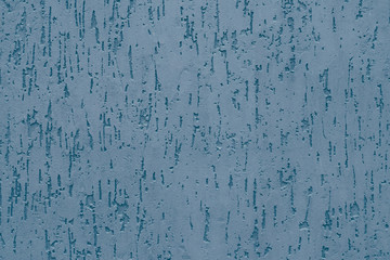 Abstract close-up of blue backdrop. Background texture, blue paint pattern. Rough blue textured surface. Space texture. Vintage blue textures wall pattern. 