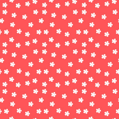 Seamless pattern with flowers. Vector background.Can be used for wallpaper,fabric, web page background, surface textures.