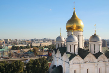 Cathedral square in Moscow Kremlin