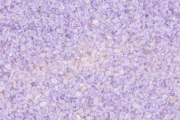 aromatic bath salt with lavender scent, close-up, for background