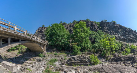 Venetikos river in Greece