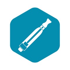 Clearomizer icon in simple style isolated on white background. Smoking symbol