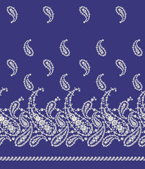 Paisley seamless pattern.