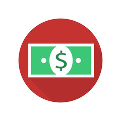 dollar money cash icon