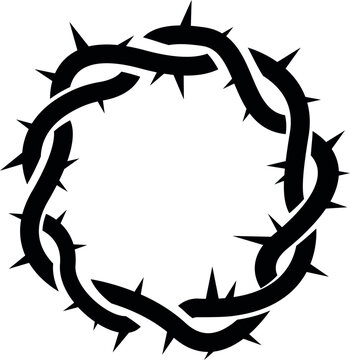 crown of thorns, easter, religious symbol