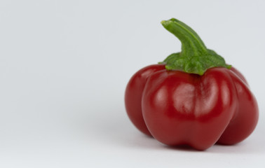 Red capsicum closeup