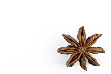 Star anise close up