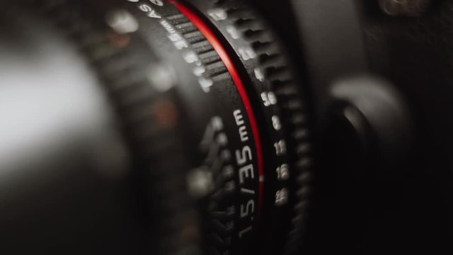 	cine lens focusing close up macro