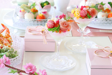 カクテル寿司　ひな祭り