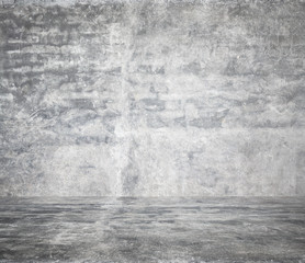 concrete wall, grey background