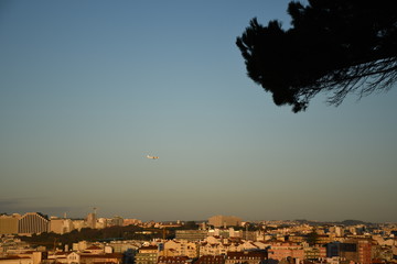 Obraz premium lisbon panorama in the morning