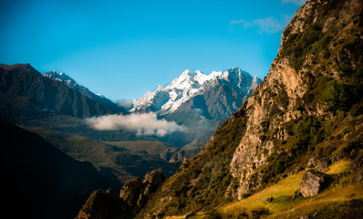 landscape in the mountains